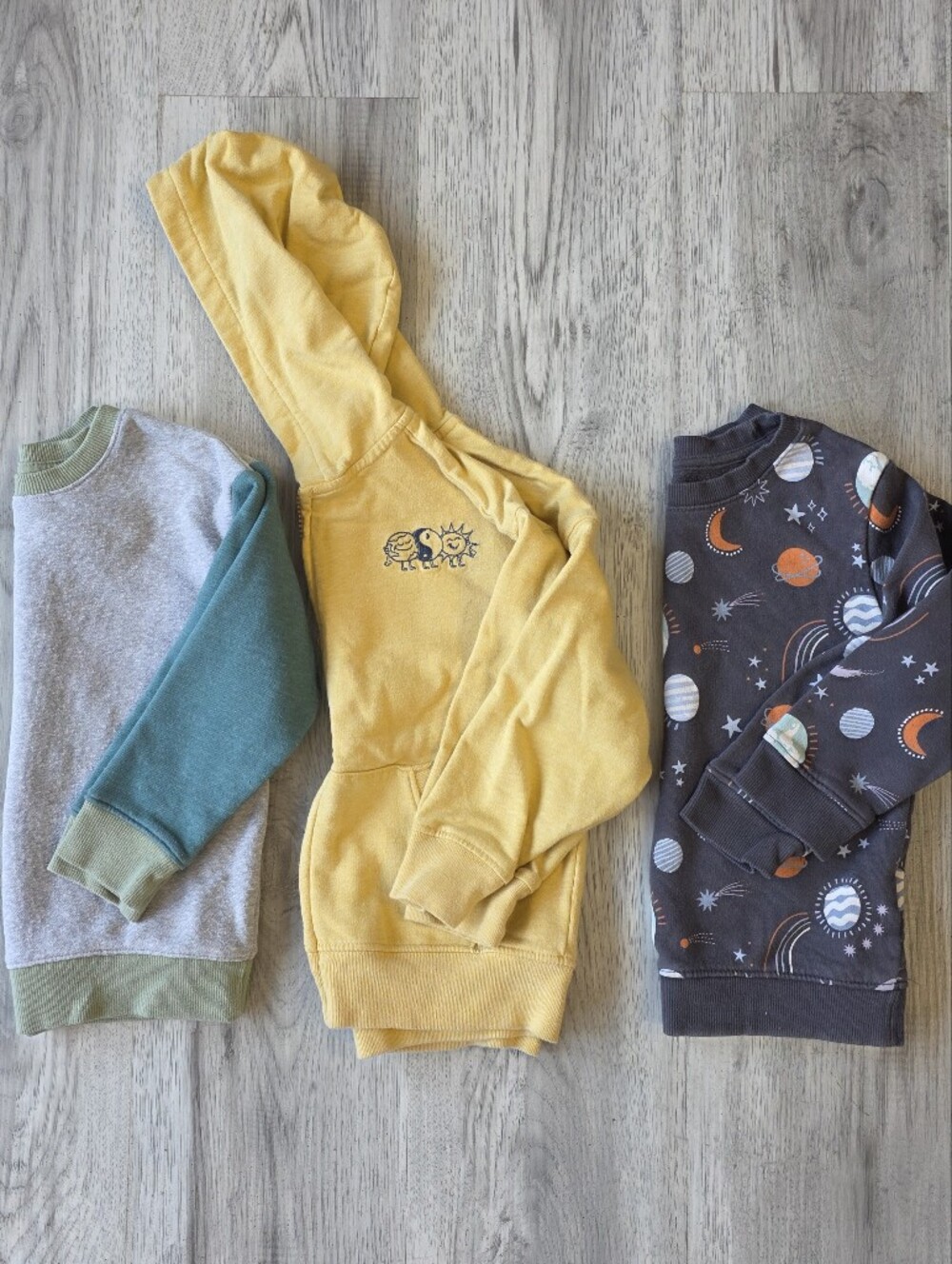 Boys 4T Sweatshirt Hoodie Lot of 3 Cat & Jack 365 Kids